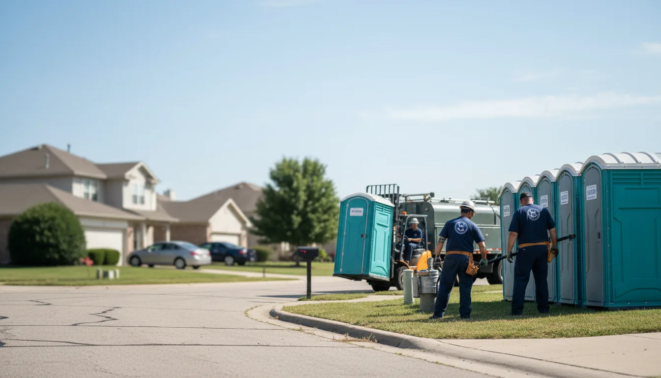 Porta Potty Rental in Pelham, GA near me